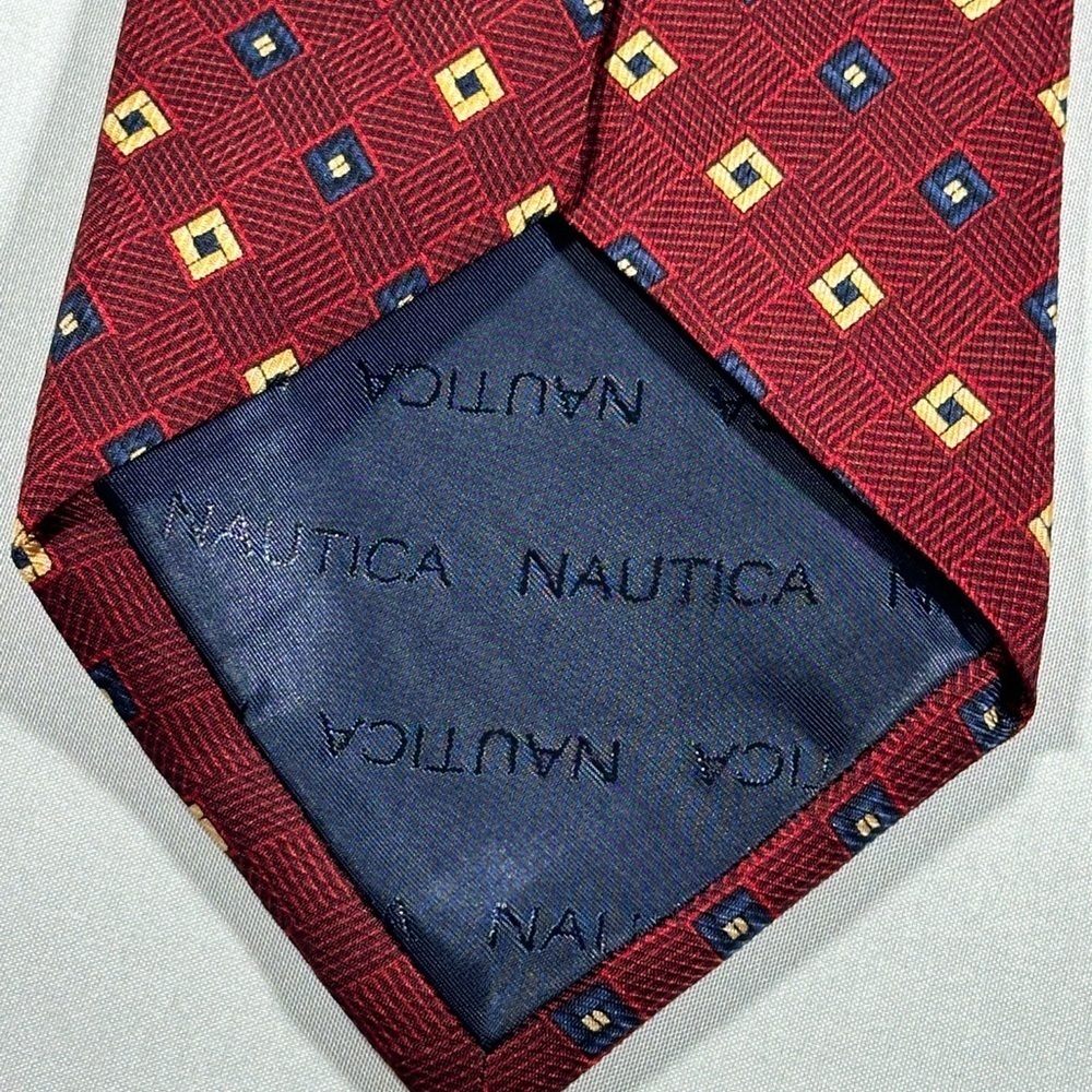 Men’s Nautica Silk Necktie​​​​ - Picture 4 of 6